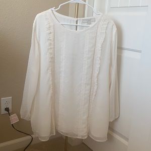 Cream Blouse